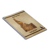 アイダホスパッドの地図 ノートブック (右側)