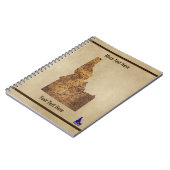 アイダホスパッドの地図 ノートブック (左側)