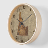 アイダホスパッドの地図 壁時計 (傾斜)