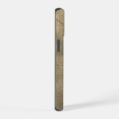 アイダホスパッドの地図 iPhone 15ケース (右側面)