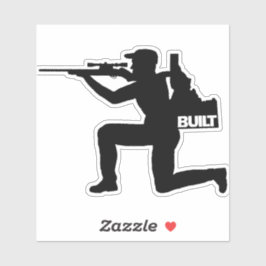 アイダホハンタービニルデカール シール