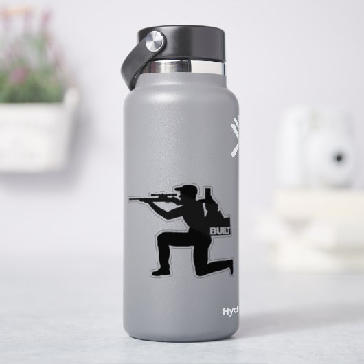 アイダホハンタービニルデカール シール (HydroFlask)
