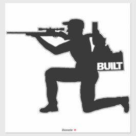 アイダホハンタービニルデカール シール