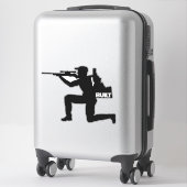 アイダホハンタービニルデカール シール (スーツケース)