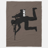 アイダホハンター フリースブランケット (正面)