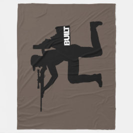 アイダホハンター フリースブランケット