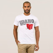アイダホビールPongのTシャツ Tシャツ (正面フル)