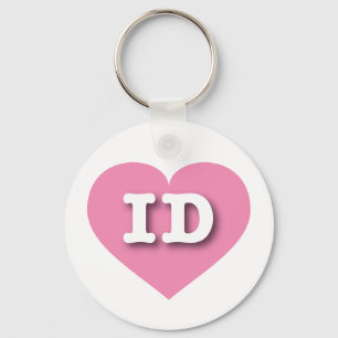 アイダホピンクハート- I love ID キーホルダー
