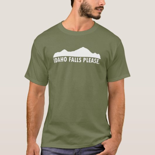 アイダホフォールズへようこそ Tシャツ (正面)