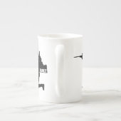 アイダホフントレスボーン中国マグ ボーンチャイナマグカップ (裏面)