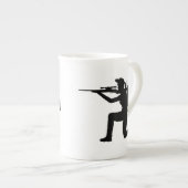 アイダホフントレスボーン中国マグ ボーンチャイナマグカップ (正面右)