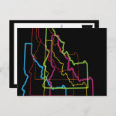 アイダホプライドぼやけ ポストカード (正面/裏面)