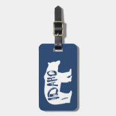 アイダホベア ラゲッジタグ (正面縦)