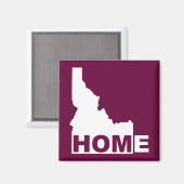 アイダホホームオ遠くにーム州冷蔵庫用マグネット マグネット (正面/裏面)