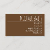 アイダホポテトベジタリアンビーガン農家ガーデンシェフ 名刺 (裏面)