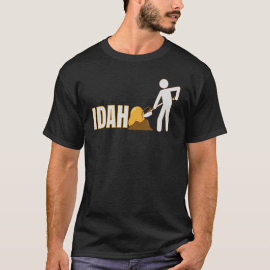 アイダホポテト州野菜チューバー農家スヴェン Tシャツ (正面)