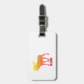 アイダホムース ラゲッジタグ (正面縦)
