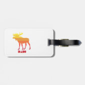 アイダホムース ラゲッジタグ (裏面横)