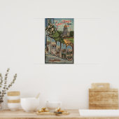 アイダホラージレターシーンアイダホ ポスター (キッチン)