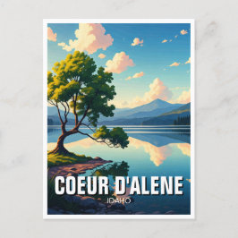 アイダホレイククーダレン ポストカード