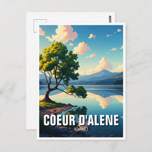 アイダホレイククーダレン ポストカード (正面/裏面)