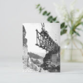 アイダホワシントン北部鉄道橋 ポストカード (スタンド正面)