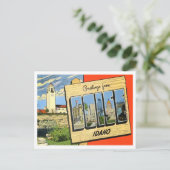 アイダホヴィンテージ大文字葉書 ポストカード (スタンド正面)