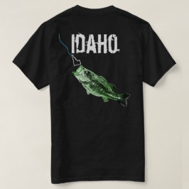 アイダホ低音 – ここ釣り好き – 印象的なアイダホ Tシャツ