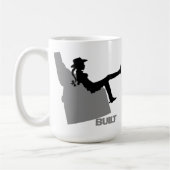 アイダホ女性のカーボーイコーヒーマグ コーヒーマグカップ (左)