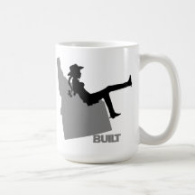 アイダホ女性のカーボーイコーヒーマグ