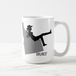 アイダホ女性のカーボーイコーヒーマグ コーヒーマグカップ