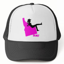アイダホ女性のカーボーイトラック帽