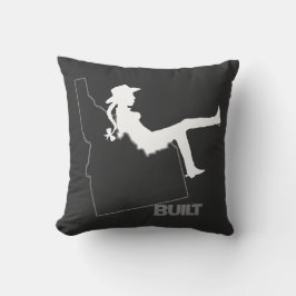 アイダホ女性のカーボーイ クッション