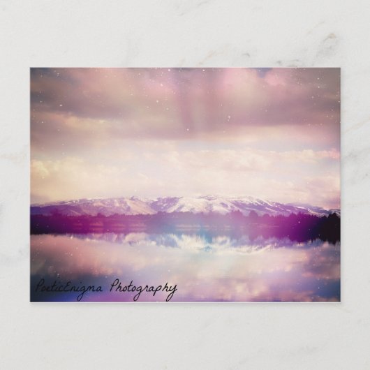 アイダホ山はがき ポストカード (正面)