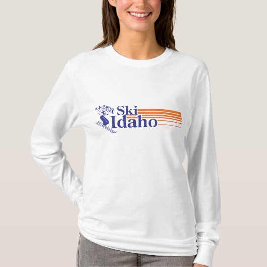 アイダホ山（女性） Tシャツ (正面)