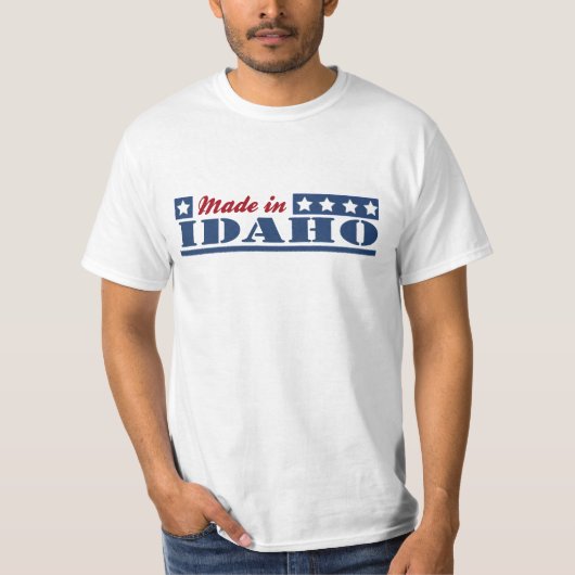 アイダホ州で作られた Tシャツ (正面)