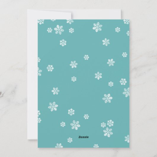 アイダホ州の写真からのホリデーカード - おめでとうございます シーズンカード (裏面)