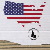 アイダホ州の小規模企業で愛をこめて作られた。 ラバースタンプ