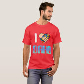 アイダホ州の自閉症サポート Tシャツ (正面フル)