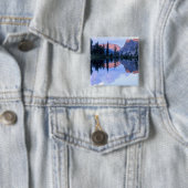 アイダホ州の鋸歯状荒野米国クムルス 缶バッジ (インサイチュ)