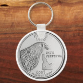 アイダホ州クォーター キーホルダー (正面)