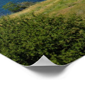 アイダホ州クリアウォーター・リバーとBG&CM鉄道線路 ポスター (角)