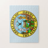アイダホ州シール。 ジグソーパズル (縦)