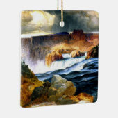 アイダホ州スネーク滝 セラミックオーナメント (右)