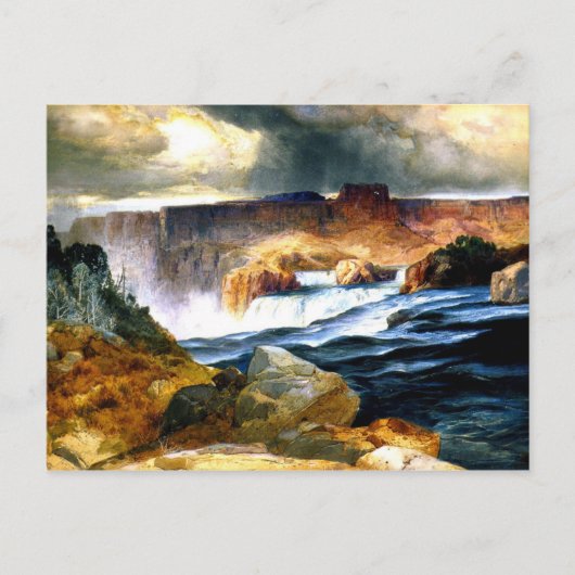 アイダホ州スネーク滝 ポストカード (正面)