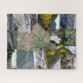 アイダホ州フォトコラージュ13イメージジグソーパズル ジグソーパズル (横)