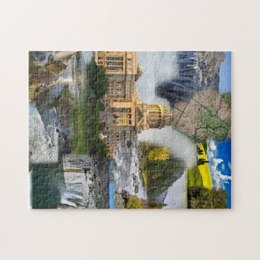 アイダホ州フォトコラージュ8写真ジグソーパズル ジグソーパズル (横)