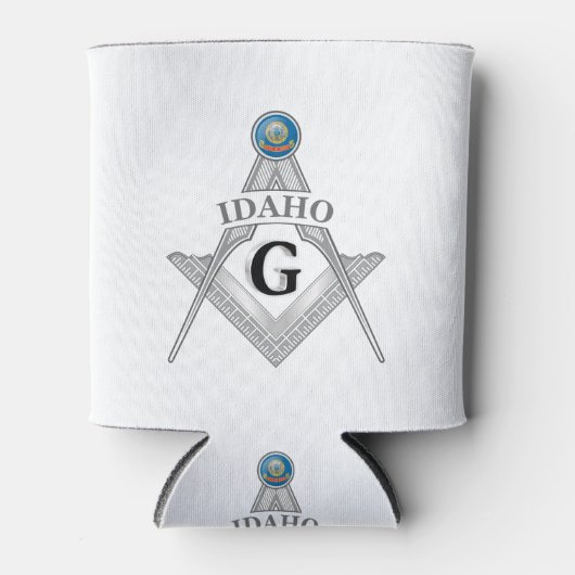 アイダホ州フリーメーソンロッジ 缶クーラー (正面)