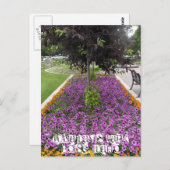 アイダホ州ボイシのジュリア・デイビス公園 ポストカード (正面/裏面)