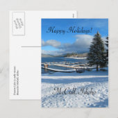アイダホ州マッコール　ホリデー・グリーティング シーズンポストカード (正面/裏面)